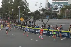 一路向西！2019年洛杉矶马拉松赛开跑视频封面