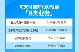 下月起出入境证件“全国通办”无需返回户籍地  支付宝可预约视频封面