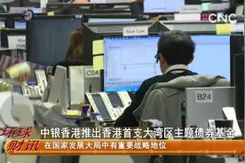 中银香港推出香港首支大湾区主题债券基金