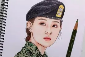 画自己的爱豆大赛火热进行 BTS金泰亨EXO朴灿烈BLACKPINK朴彩英IU等“神还原”画像大集合图片