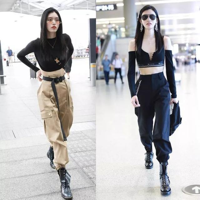 我敬吴宣仪娜扎的“鸡腿裤”一杯！今年瘦腿靠你了昂