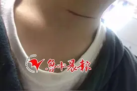 惊魂！在泉城广场看夜景差点遭风筝割喉：脖子火辣辣图片
