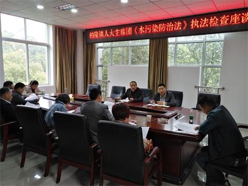 旌阳区柏隆镇人大代表扎实推进污染防治工作