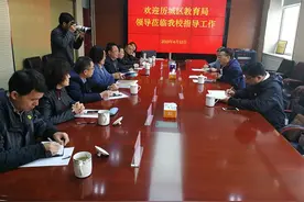 历城区教育局领导到三十四中调研指导工作图片