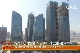 深圳研发投入占GDP比重达4.2%视频封面