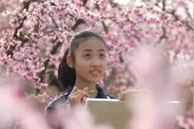 山东高青：十里桃花醉春风视频封面