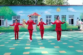河南辣舞广场舞《爱拼才会赢》