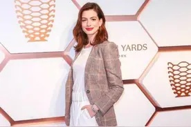 安妮海瑟薇近照，明明才37岁，是妆容的问题吗？图片