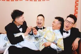 岳云鹏徒弟结婚，王九龙再当伴郎，张鹤伦杨九郎参加婚礼图片