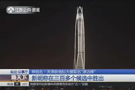 “津沽棒” 战胜“大麻花”脱颖而出，天津新地标大楼取名引热议视频封面