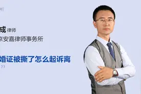 结婚证被撕了怎么起诉离婚视频封面