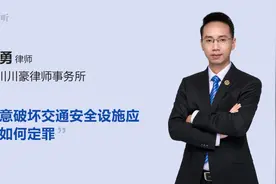 肆意破坏交通安全设施应当如何定罪视频封面