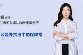 什么是外贸法中的保障措施视频封面