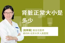 肾脏正常大小是多少