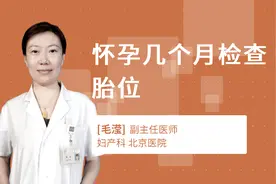 怀孕几个月检查胎位