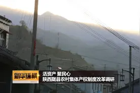 《新华视点》活资产 聚民心——陕西农村集体产权制度改革调研