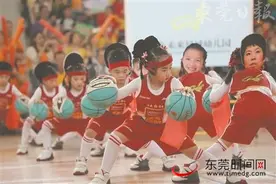 金色未来星城幼儿园获广东省幼儿篮球操冠军图片