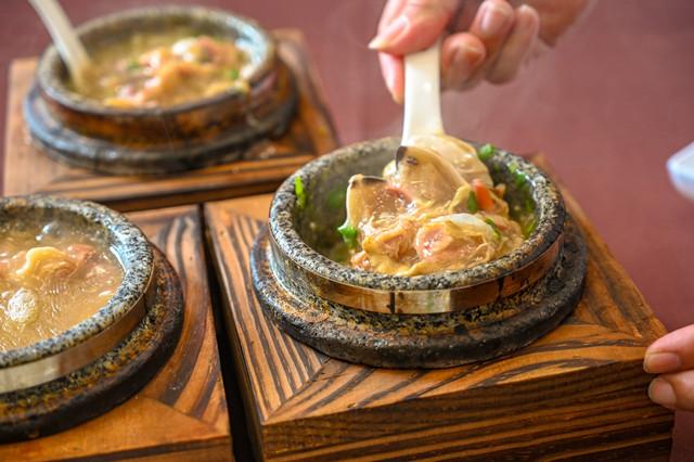 花胶煮北极贝裙 花胶贝柱汤