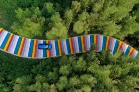 快去打卡！千米“彩虹路”亮相德清莫干山图片