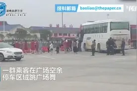 大妈们在高速服务区跳广场舞被民警制止视频封面