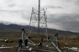 中塔共建“电力高速公路”图片