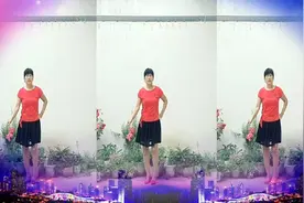 小高姐妹花广场舞笑笑《梦里想你千百回》视频封面