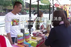 5月入境澳门旅客超过339万人次视频封面