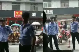 市容管理人员抡锤怒砸违规店铺遭辞退视频封面