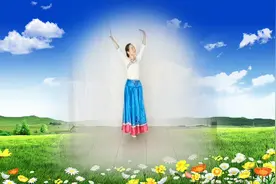 晓梅广场舞《美丽的草原我的家》