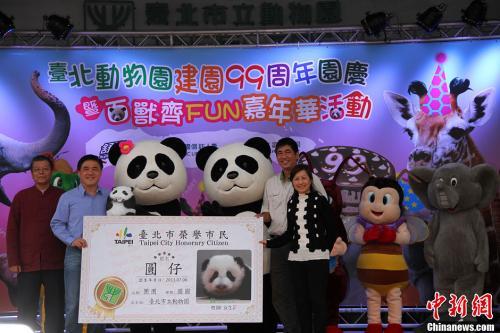 大熊猫团团圆圆“台漂”逾10年 女儿圆仔今天6岁啦
