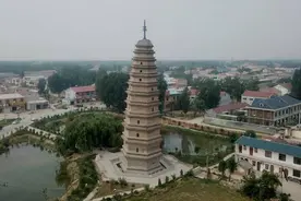 “中国比萨斜塔”在新乡，曾在黄河里泡了一年半图片