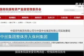 央企中丝集团整体并入保利集团视频封面