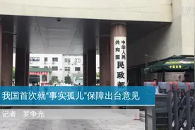 我国首次就“事实孤儿”保障出台意见视频封面