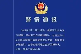 警情通报！石家庄市金伯帆休闲假日酒店被查处！抓获……图片
