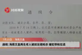 海南男子枪杀前岳父岳母后携枪逃跑 警方：已追一天了视频封面