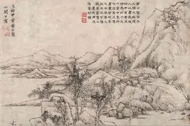 登桐君山 观富春江月下东流｜鲍尔吉·原野图片
