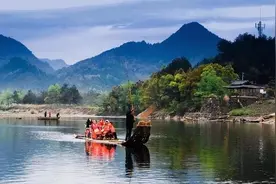 在瓯海漂流途中，静享21℃的夏天图片