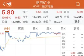 盛屯矿业涨停 因拟斥资10亿元投建镍矿项目受上交所问询视频封面