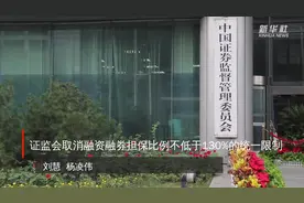证监会取消融资融券担保比例不低于130%的统一限制视频封面