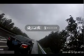 喝下三瓶啤酒，男子醉驾上高速与超强台风PK图片