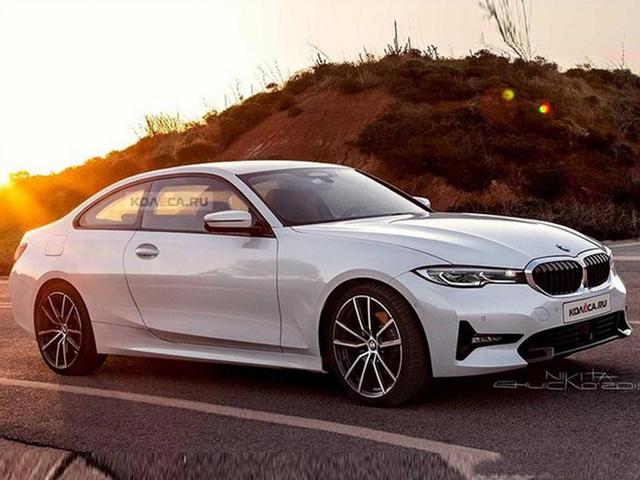 宝马新3系轿跑,大溜背 激光大灯,奔驰c级遇见,都得回头看看