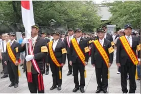 台湾“独派”精日组织，今年也去靖国神社“献丑”了图片