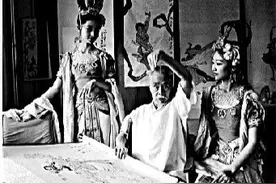 “留真”——镜头里的画家叶浅予图片