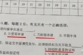 真解气！老外的中文试卷“火了”，直叫苦，题目让人笑弯了腰图片