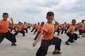 “少林小子”勤练武术迎接民族盛会视频封面