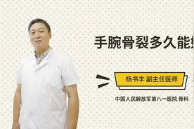 手腕骨裂多久能好视频封面