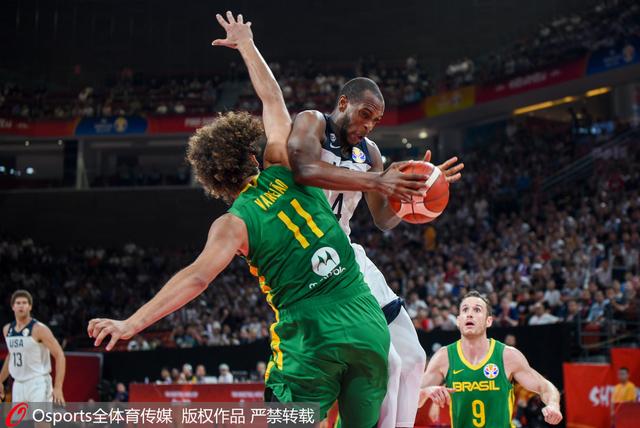5战全胜！美国男篮89-73战胜巴西，世界杯八强全部落位