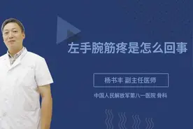 左手腕筋疼是怎么回事视频封面