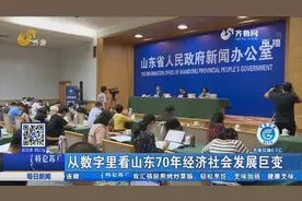 从数字里看山东70年经济社会发展巨变视频封面