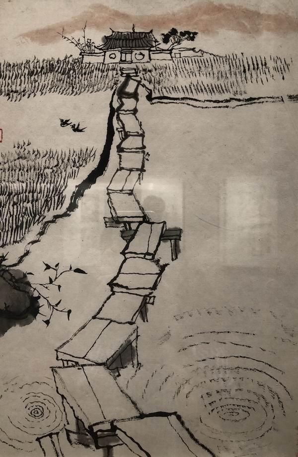 108幅程十发绘《阿Q画传》原作，首次“回乡”完整呈现